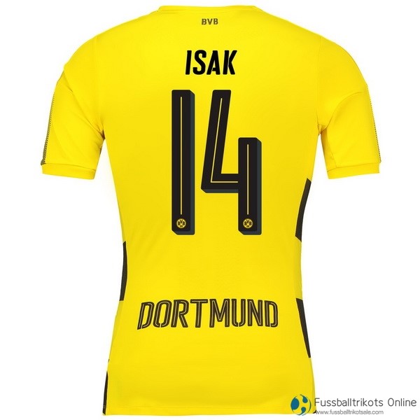 Borussia Dortmund Trikot Heim Isak 2017-18 Fussballtrikots Günstig